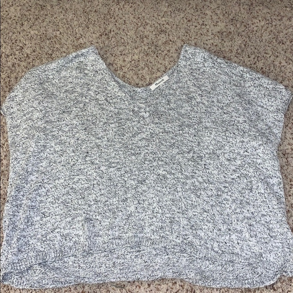 Madewell short sleeve sweater top